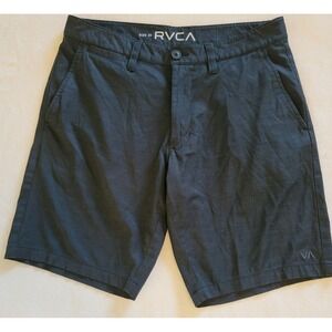 RVCA Back In Hybrid  Shorts Athletic Heather (Black) Men's Size 29